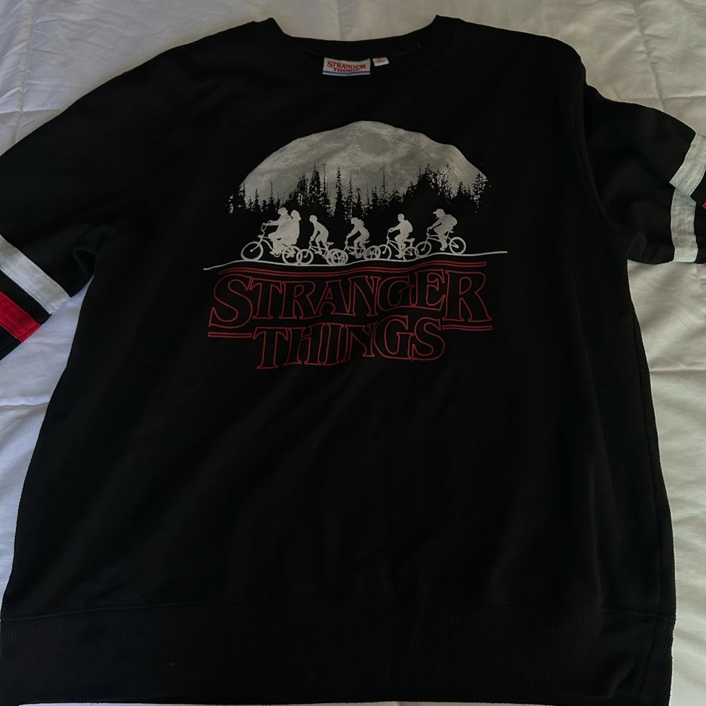 stranger things sweatshirt like brand new barley worn :))